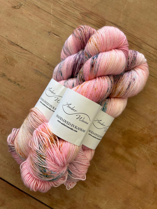 “Rose Marie” Silky Sock | Hand Dyed Yarn