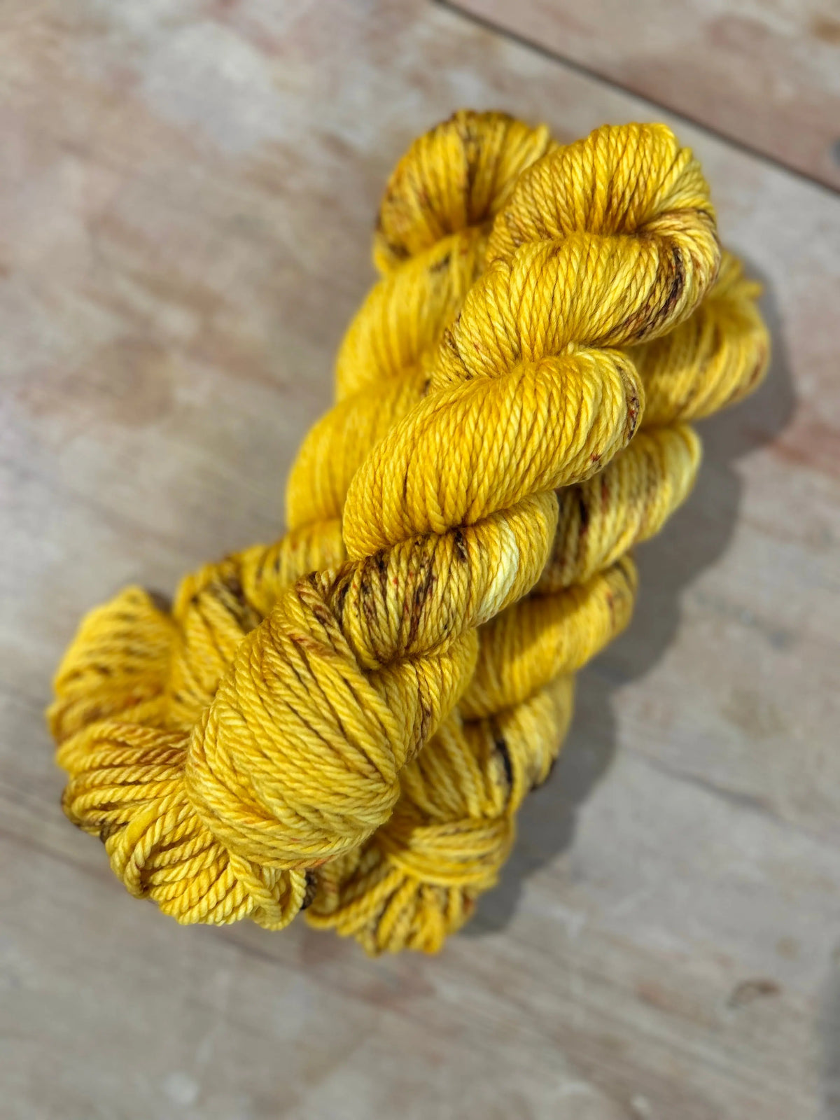 “Brown Eyed Susan” | Hand Dyed Yarn