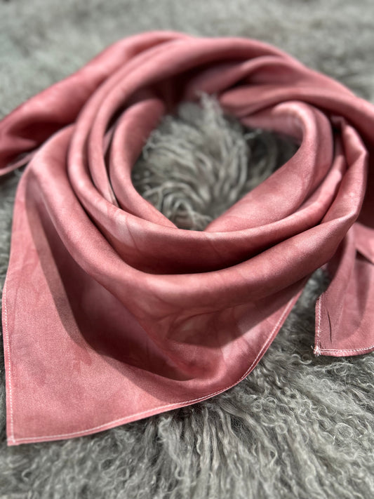 Rosewood Tonal- 100% Silk Wild Rag