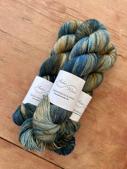 “Doc”- Cashmere Twist Sock | Hand Dyed Yarn