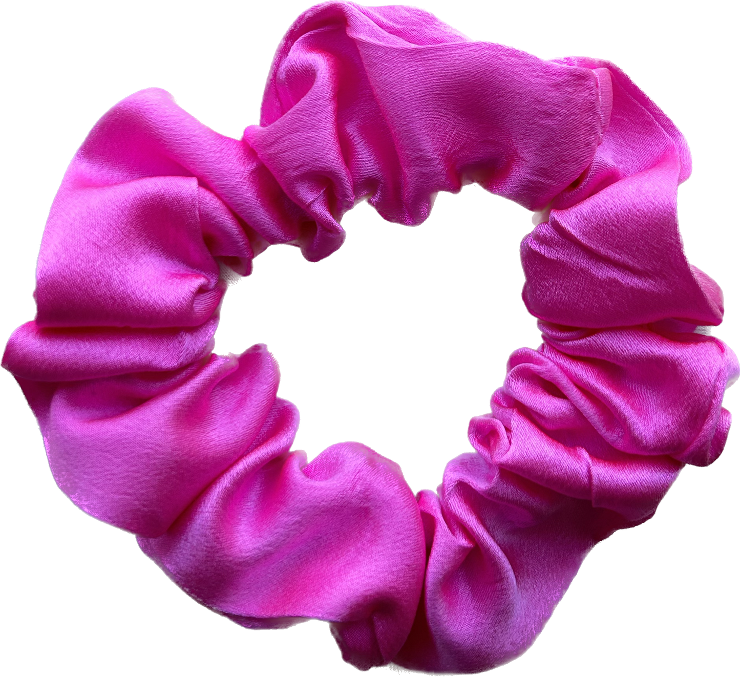 100% Silk Hand-Dyed Scrunchie- "Malibu"