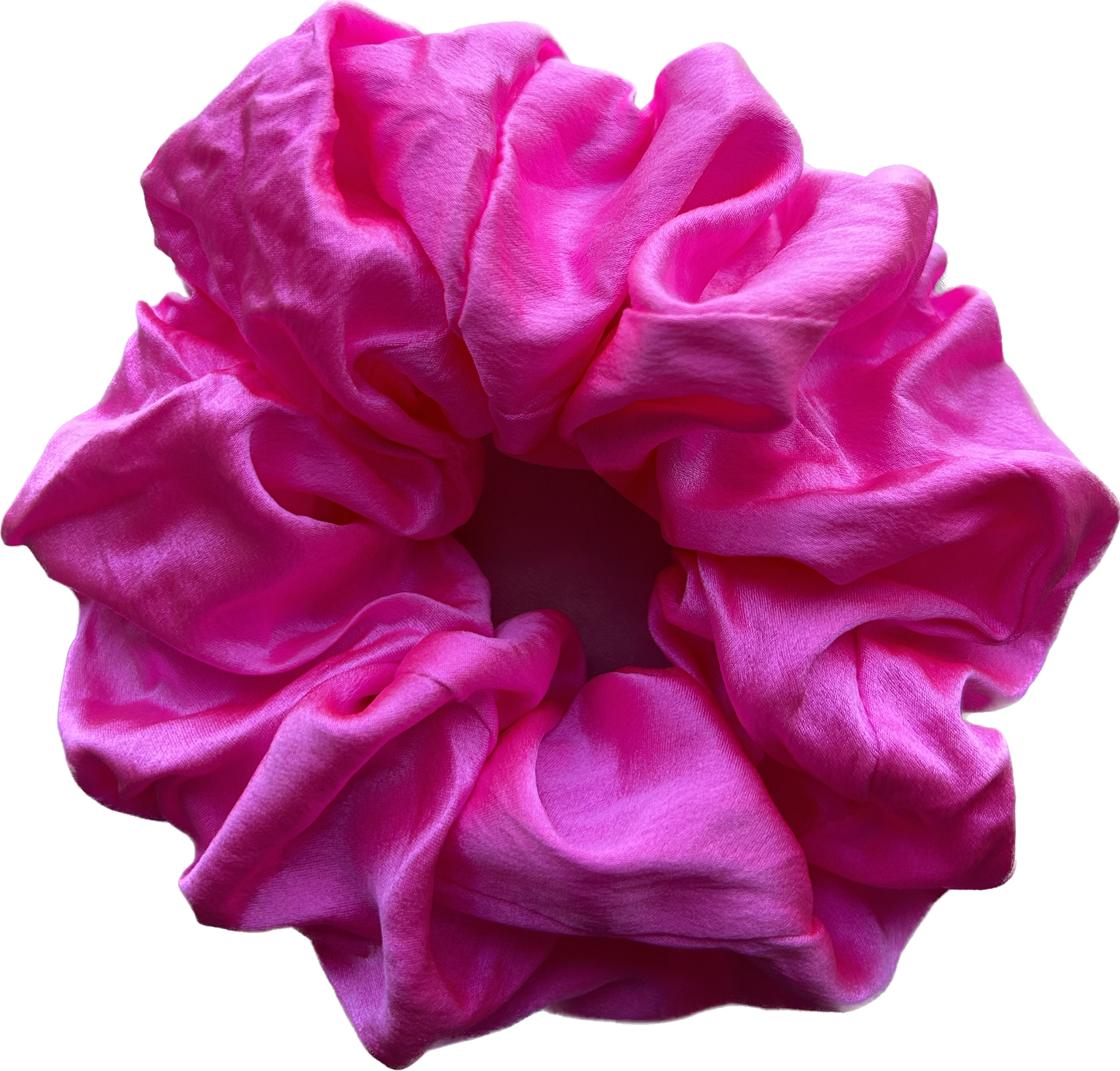 100% Silk Hand-Dyed Scrunchie- "Malibu"