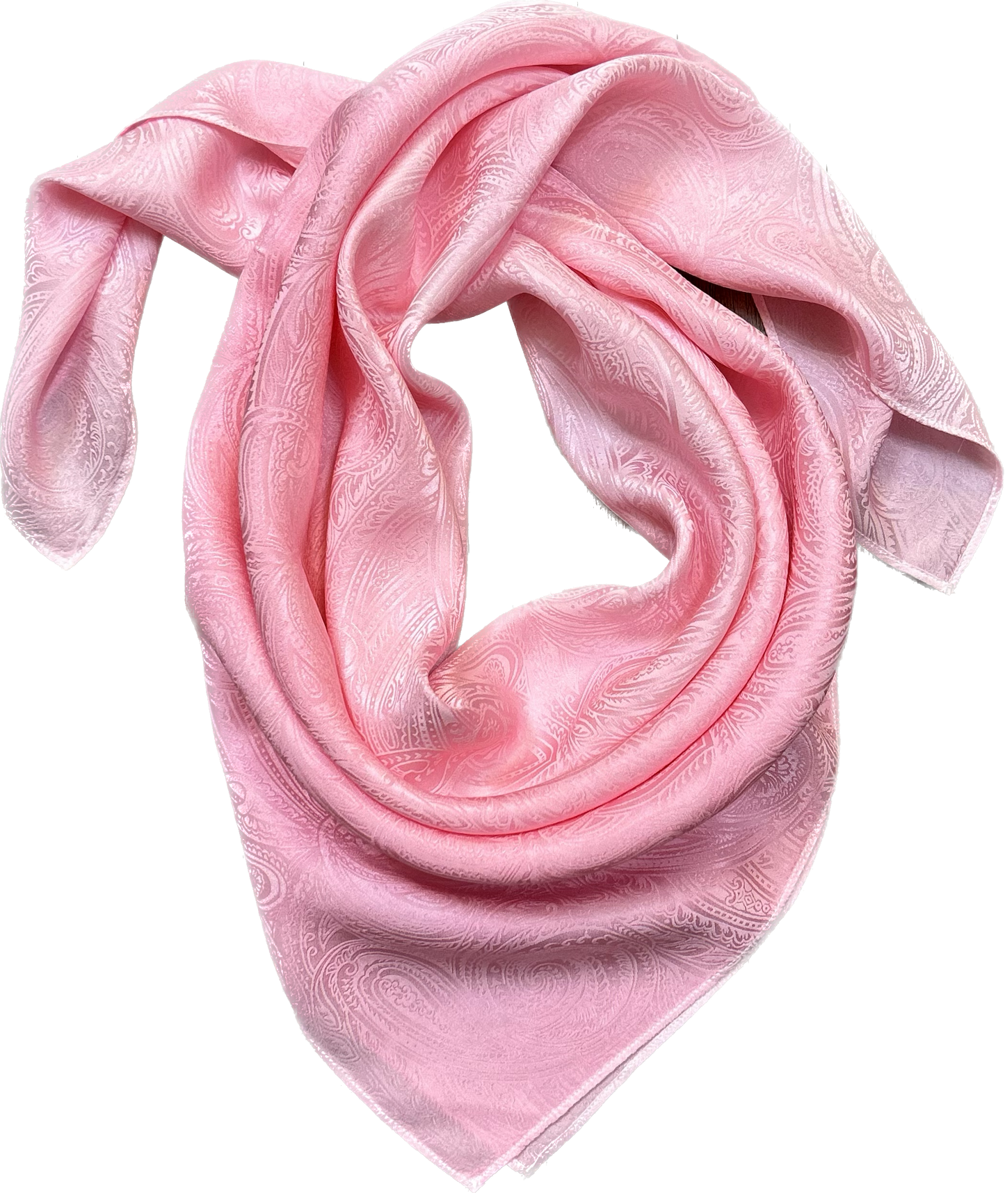 "Dolly"- 100% Jacquard Silk Wild Rag (36")