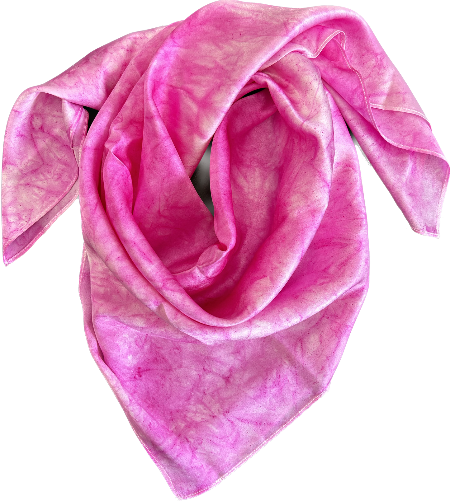 36" Charmeuse Wild Rag- “Bubblegum”