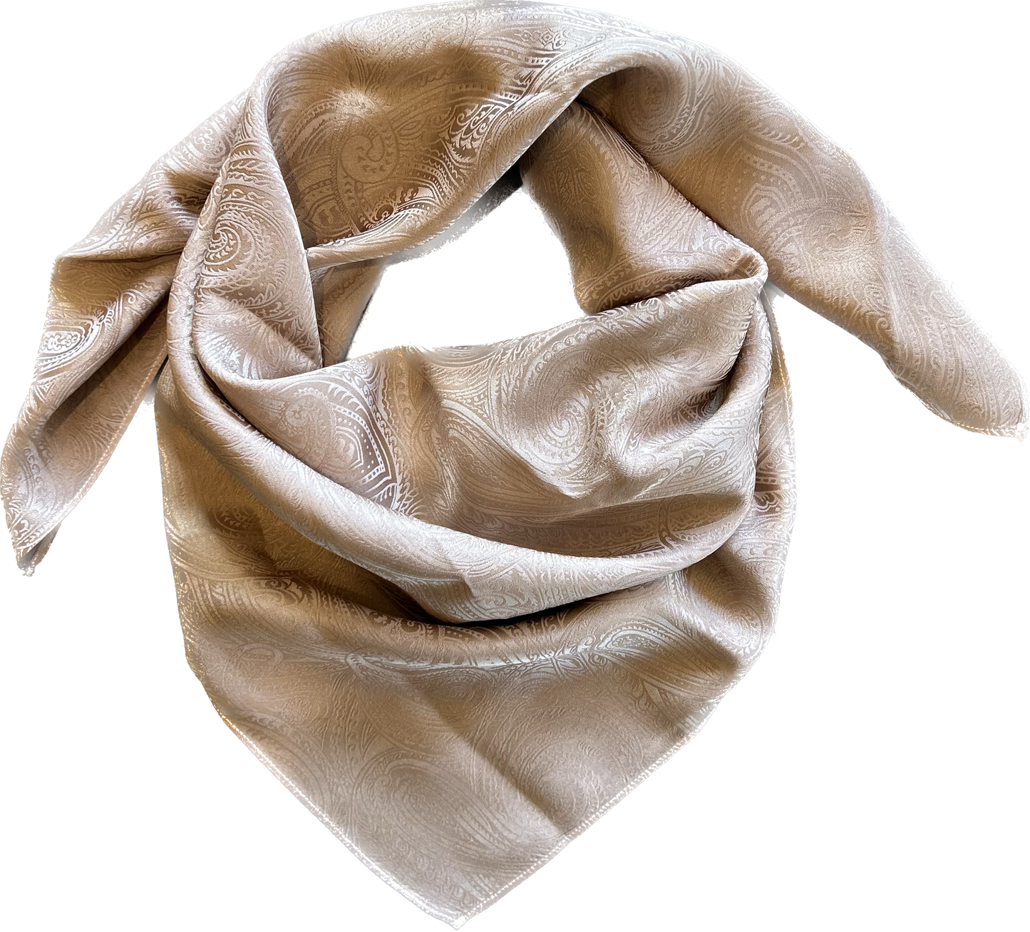 "Whitetail"- 100% Jacquard Silk Wild Rag (36")