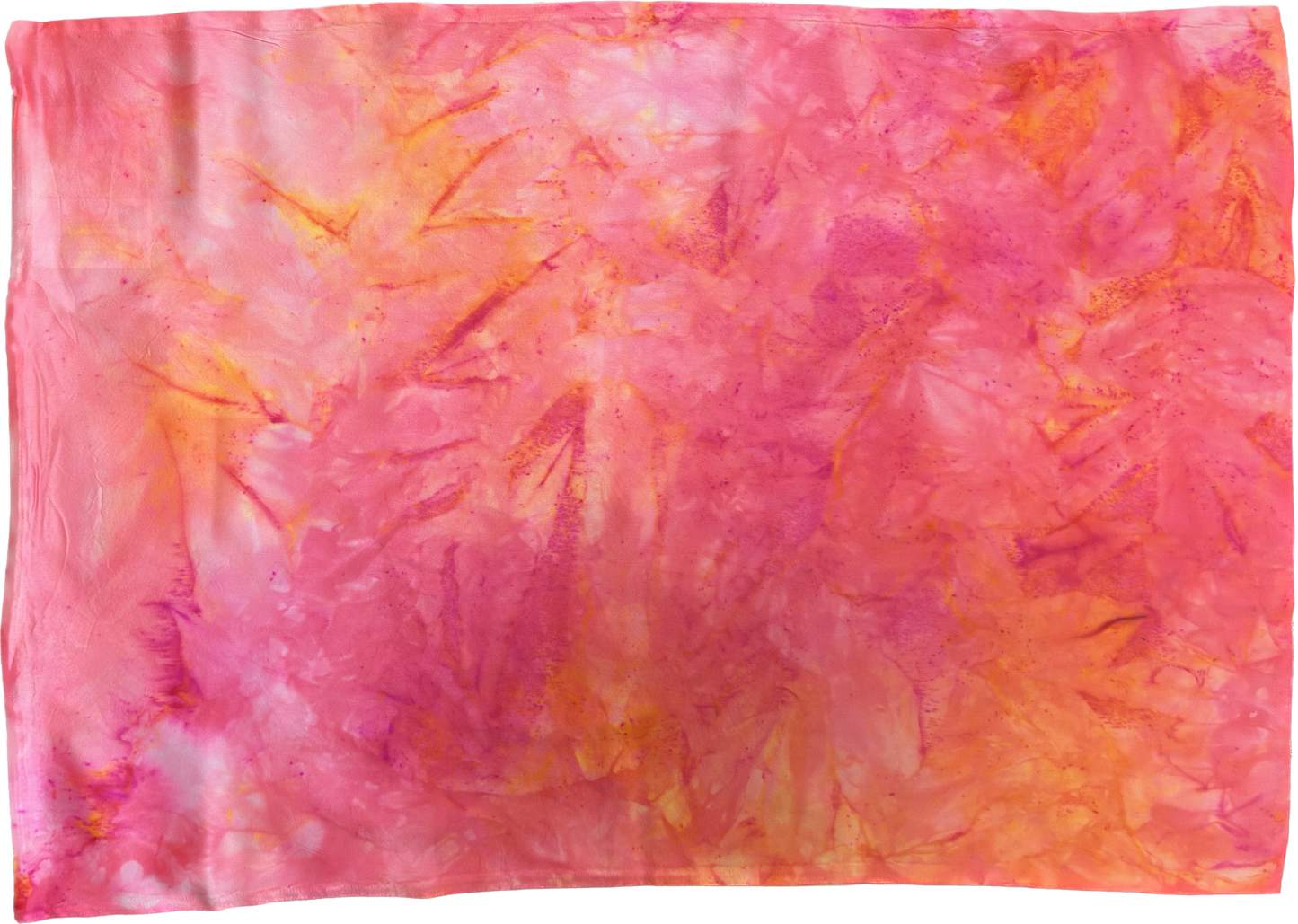 100% Silk Pillowcase- "Neon Sunset"
