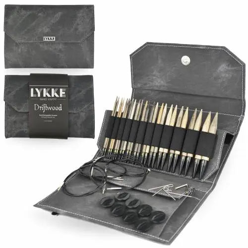 Lykke- Driftwood 5" Interchangeable Set Amber Waves