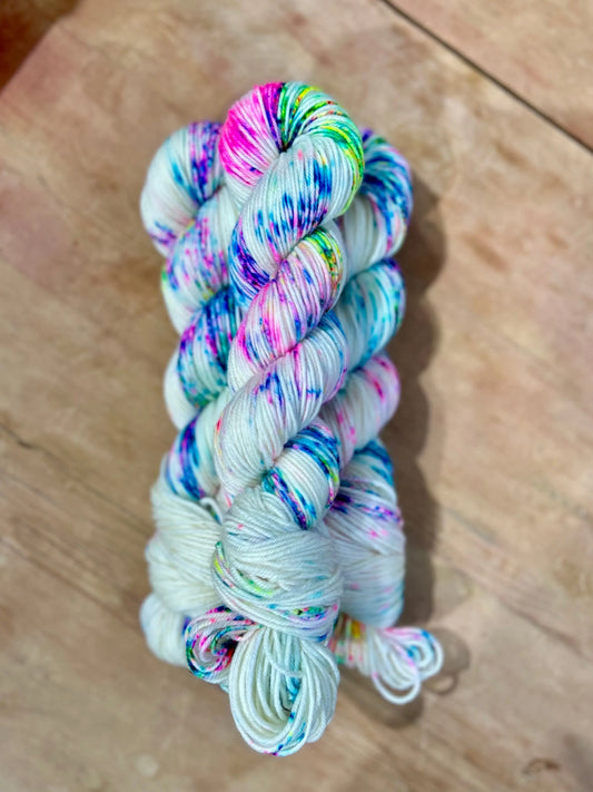 “Neon Moon” | Hand Dyed Yarn