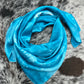 Silk Charmeuse Wild Rag- “Tide"