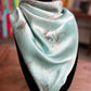 Robin’s Egg- 100% Silk Wild Rag