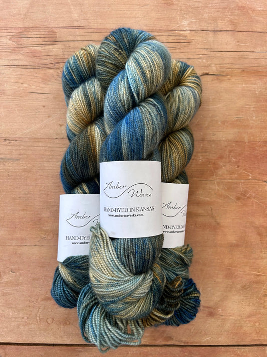 “Doc”- Cashmere Twist Sock | Hand Dyed Yarn
