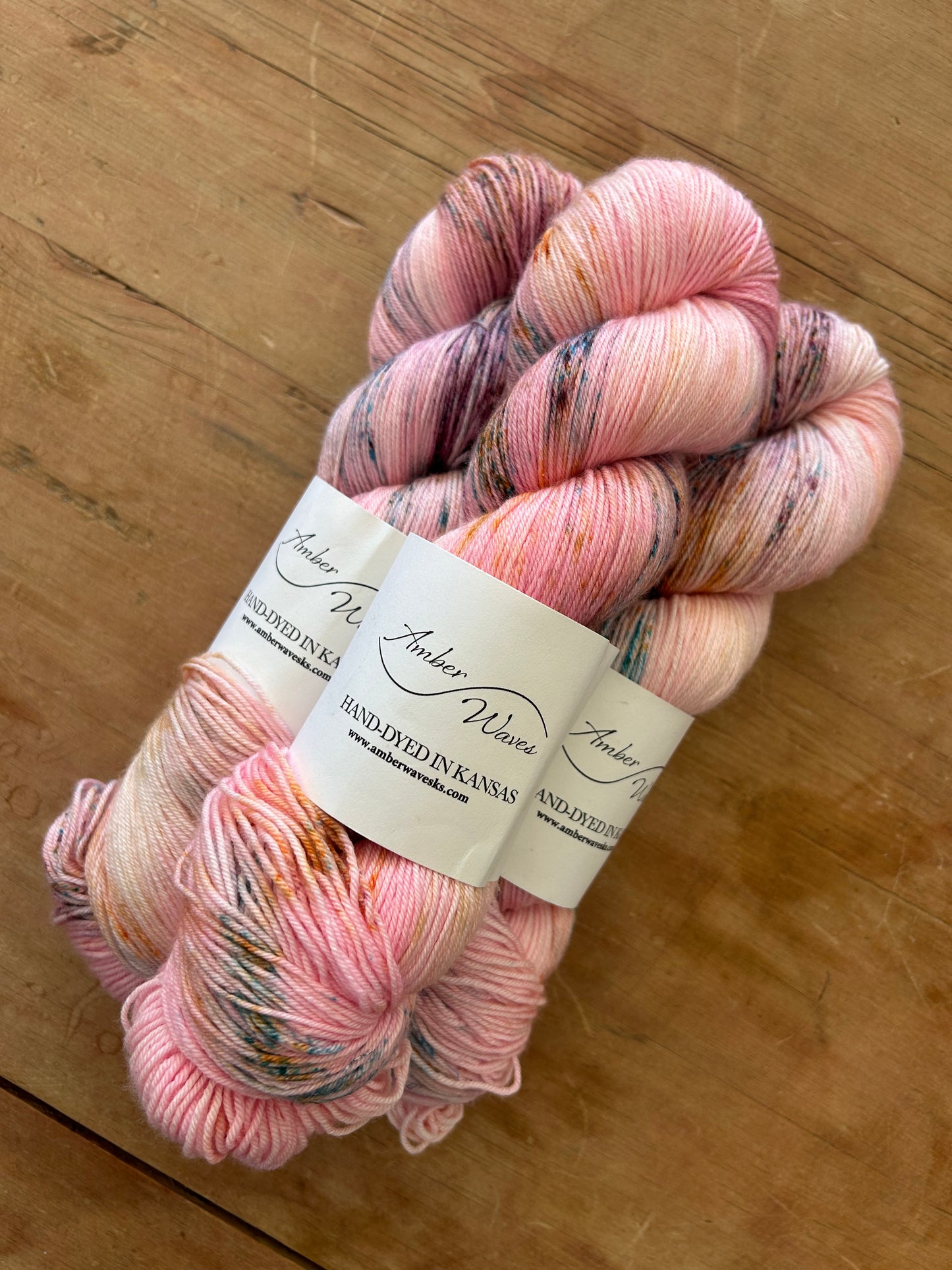 “Rose Marie” Silky Sock | Hand-Dyed Yarn