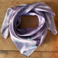 Lavender Speckled- 100% Silk Wild Rag