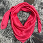 “Coral”- 100% Jacquard Silk Wild Rag (36")