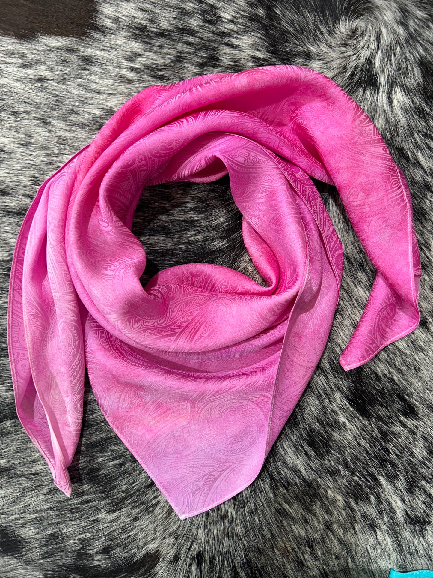 IMPERFECT Jacquard Silk Wild Rag