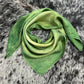 Lemongrass- 100% Jacquard Silk Wild Rag