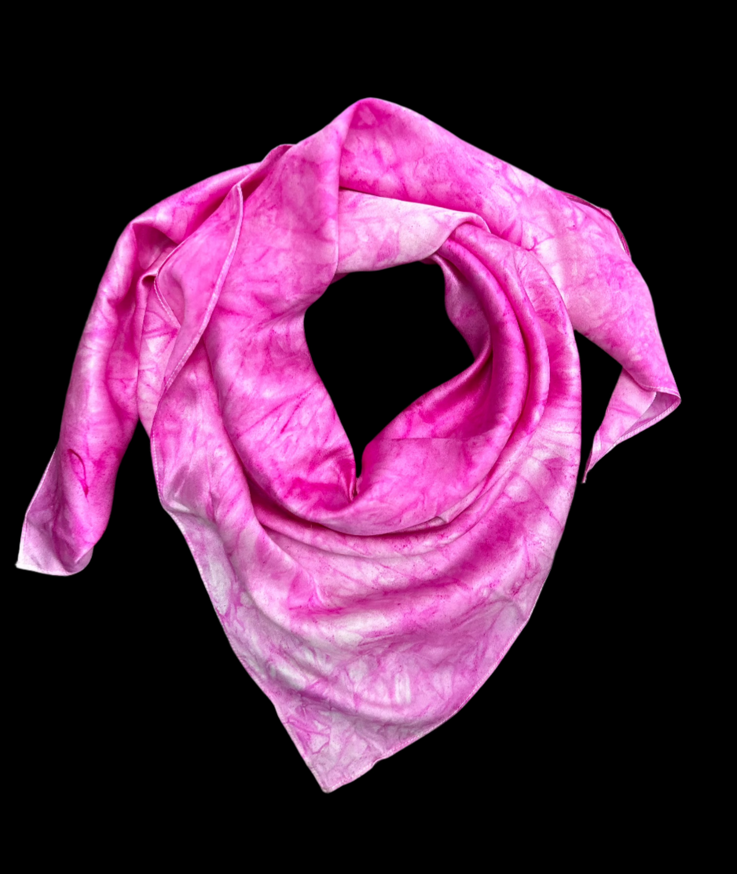 Charmeuse Wild Rag- “Bubblegum”