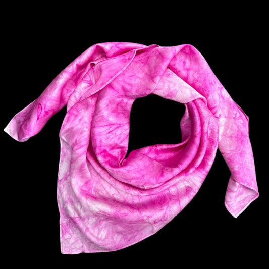 Charmeuse Wild Rag- “Bubblegum” Amber Waves KS