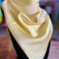 Butter Yellow- 100% Silk Wild Rag