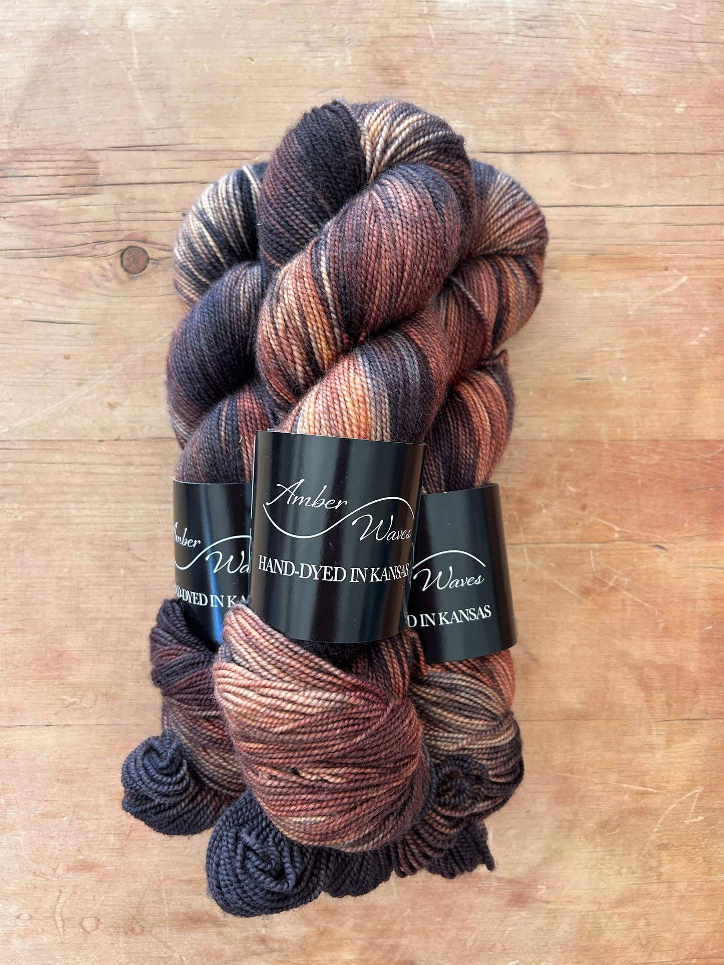 “Buffalo”- Cashmere Twist Sock | Hand-Dyed Yarn