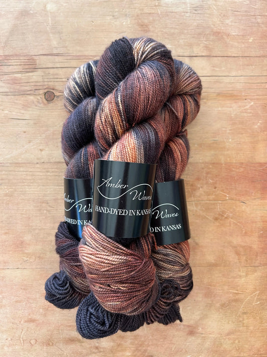 “Buffalo”- Cashmere Twist Sock | Hand Dyed Yarn