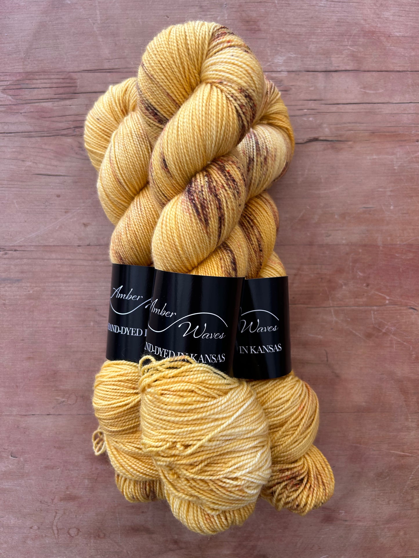 “Brown Eyed Susan” | Hand-Dyed Yarn