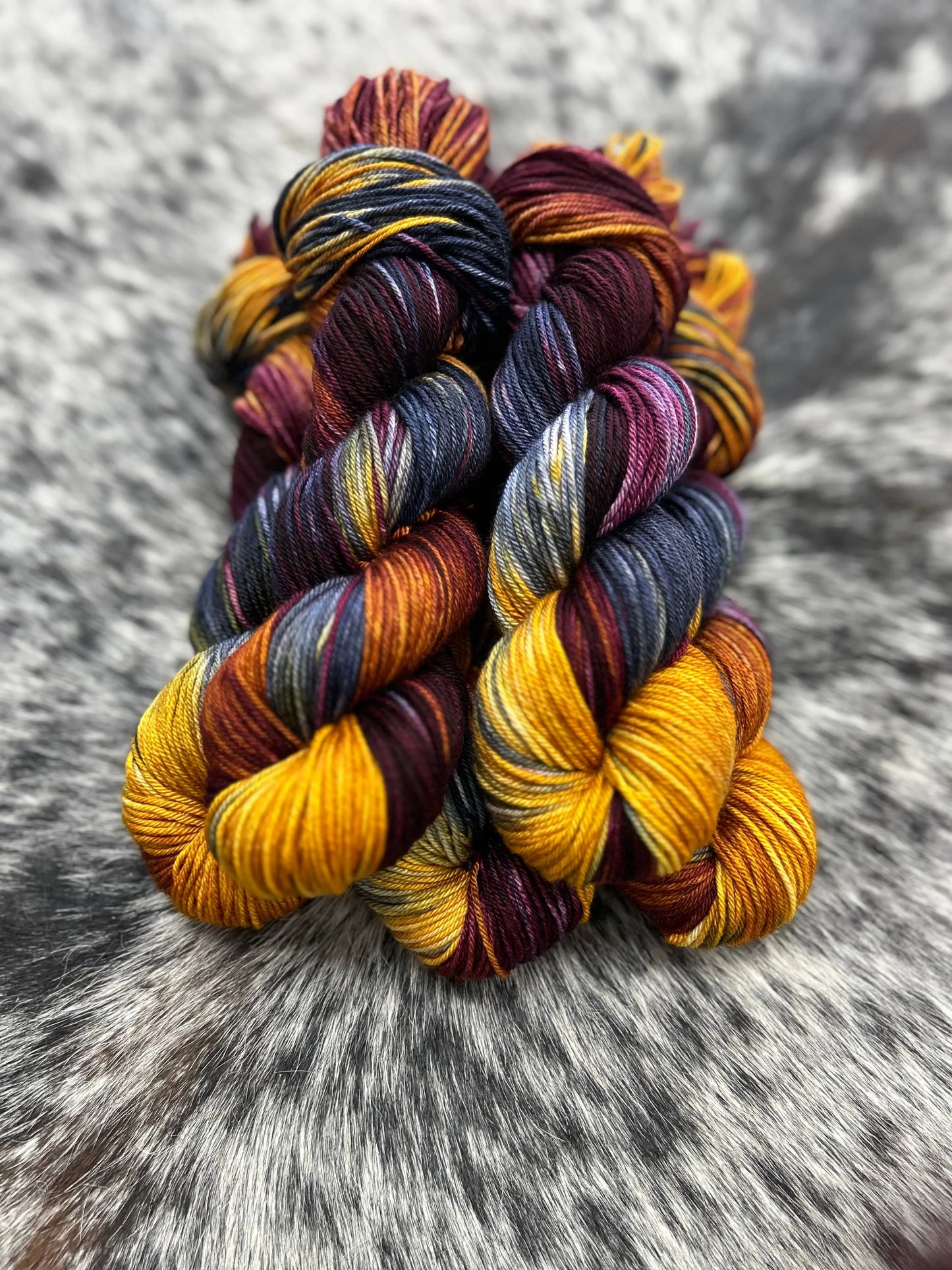 “Rich Autumn” | Hand Dyed Yarn