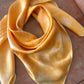 Mango Orange- 100% Silk Wild Rag