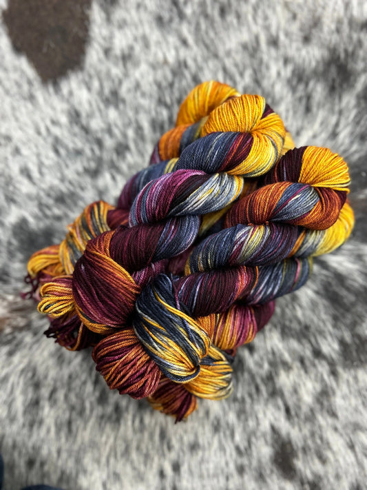 “Rich Autumn” | Hand Dyed Yarn
