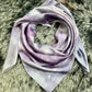 Lavender Haze-Charmeuse Silk Wild Rag