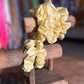 100% Silk Scrunchie | Hand-Dyed Mulberry Silk | Butter Yellow