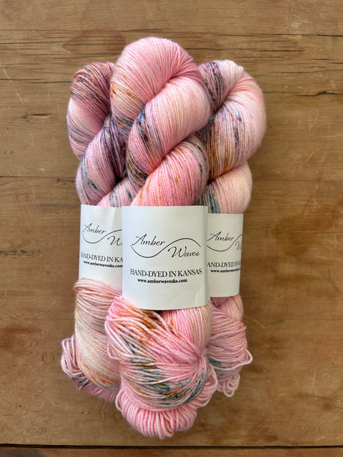 “Rose Marie” Silky Sock | Hand-Dyed Yarn