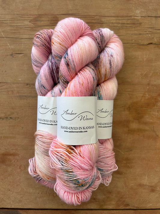 “Rose Marie” Silky Sock | Hand Dyed Yarn