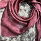 “Deep Burgundy OOAK” -Charmeuse Silk Wild Rag
