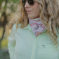 “Simply Spring"- 100% Charmeuse Silk Wild Rag
