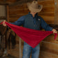 "Rio"- 100% Jacquard Silk Wild Rag