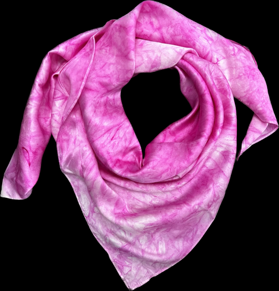 Charmeuse Wild Rag- “Bubblegum”