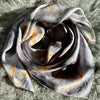 “Iron & Ore” -Charmeuse Silk Wild Rag