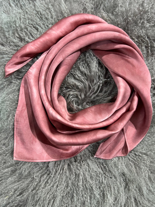 Rosewood Tonal- 100% Silk Wild Rag
