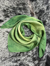 Lemongrass- 100% Jacquard Silk Wild Rag