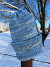 hand-dyed merino wool stocking cap beanie