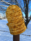 hand-dyed merino wool stocking cap beanie