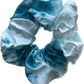 100% Silk Hand-Dyed Scrunchie- "Tide"