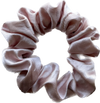 100% Silk Hand-Dyed Scrunchie- "Blush"