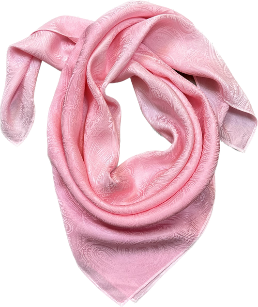 "Dolly"- 100% Jacquard Silk Wild Rag (36")