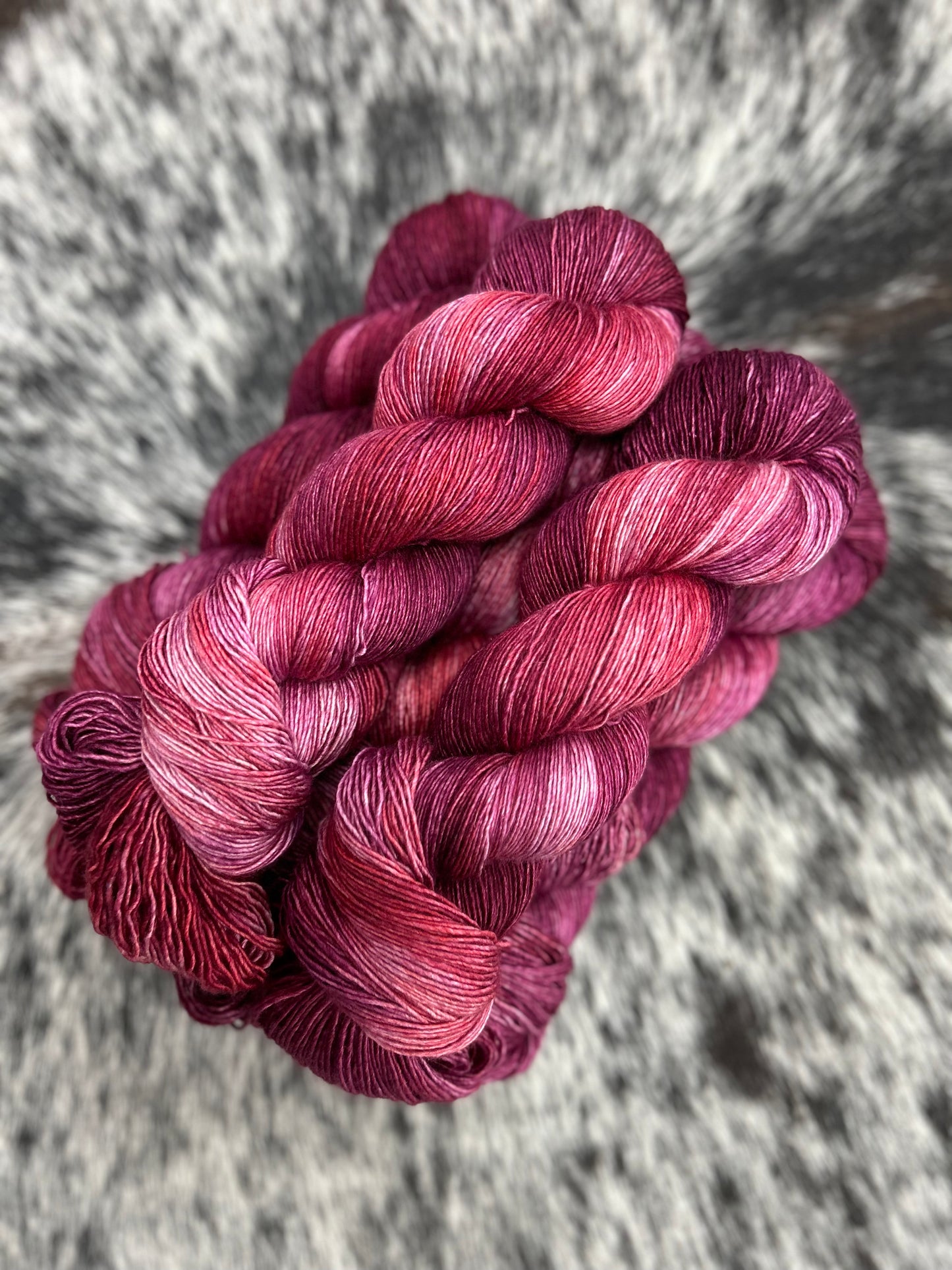 "Beet of My Heart" Hand-Dyed Yarn