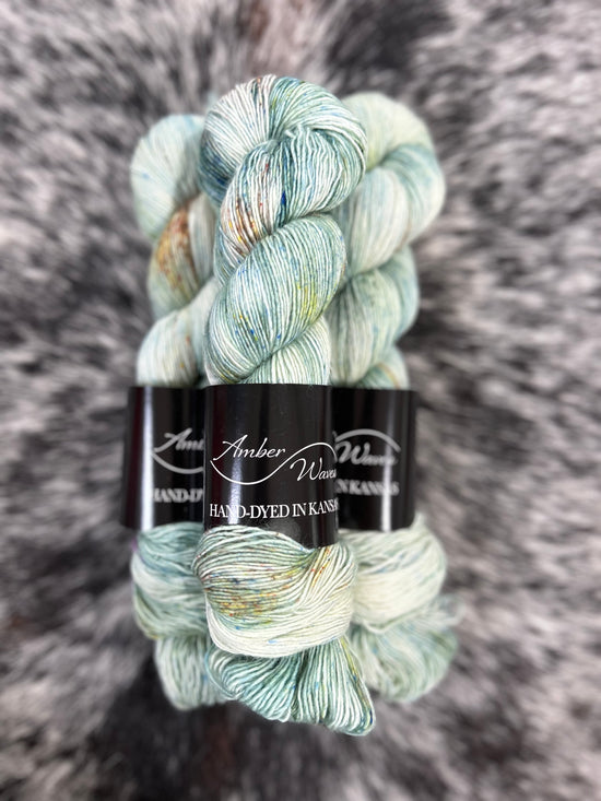 “Sagebrush & Saffron”- Super Single Sock | Hand-Dyed Yarn