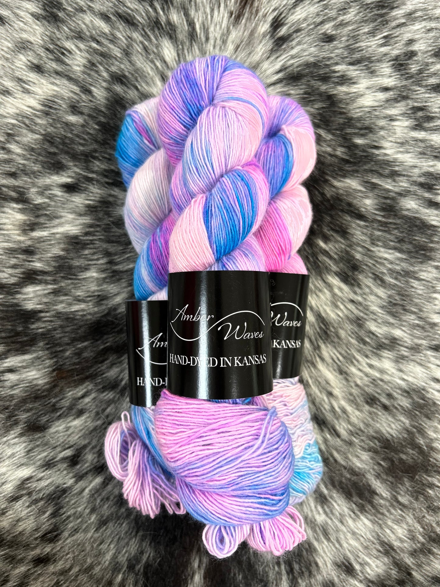 “Cotton Candy”- Super Single Sock | Hand-Dyed Yarn