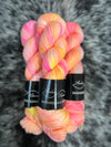 “Neon Sunset” Strong Twist Sock | Hand-Dyed Yarn