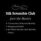 Silk Scrunchie Monthly Club